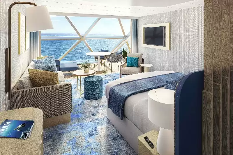 Suite con vista panorámica al mar (sin balcón)