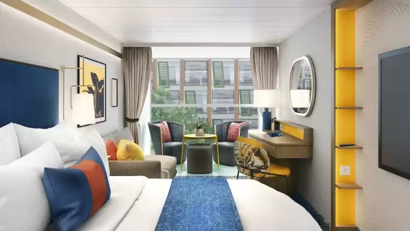Cabina interior con vista a Central Park