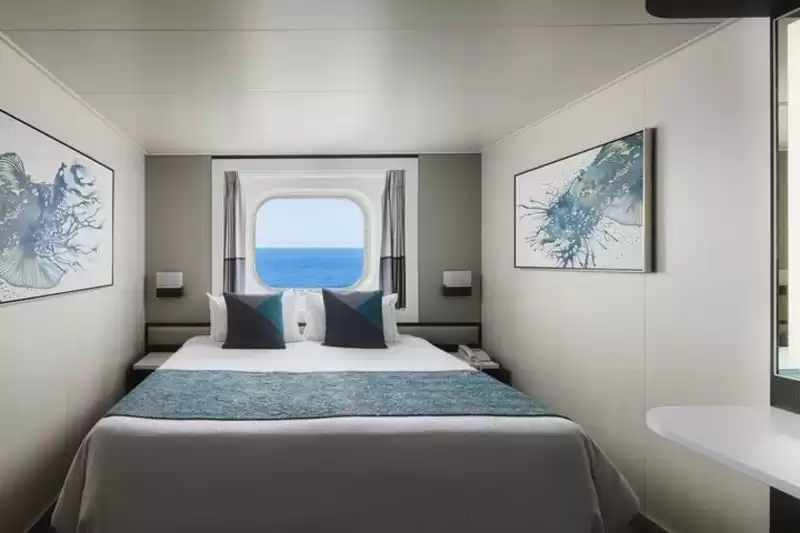 Cabina exterior con mirador