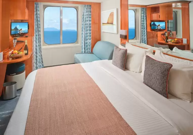 Cabina exterior con mirador