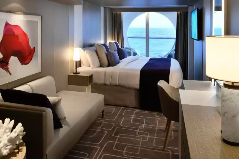 Cabina Deluxe con ojo de buey y Veranda  