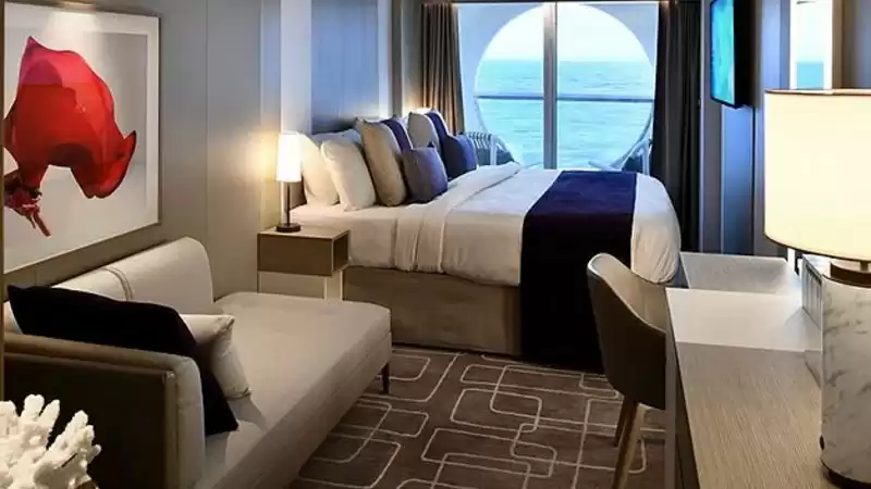 Cabina Deluxe con ojo de buey y Veranda  